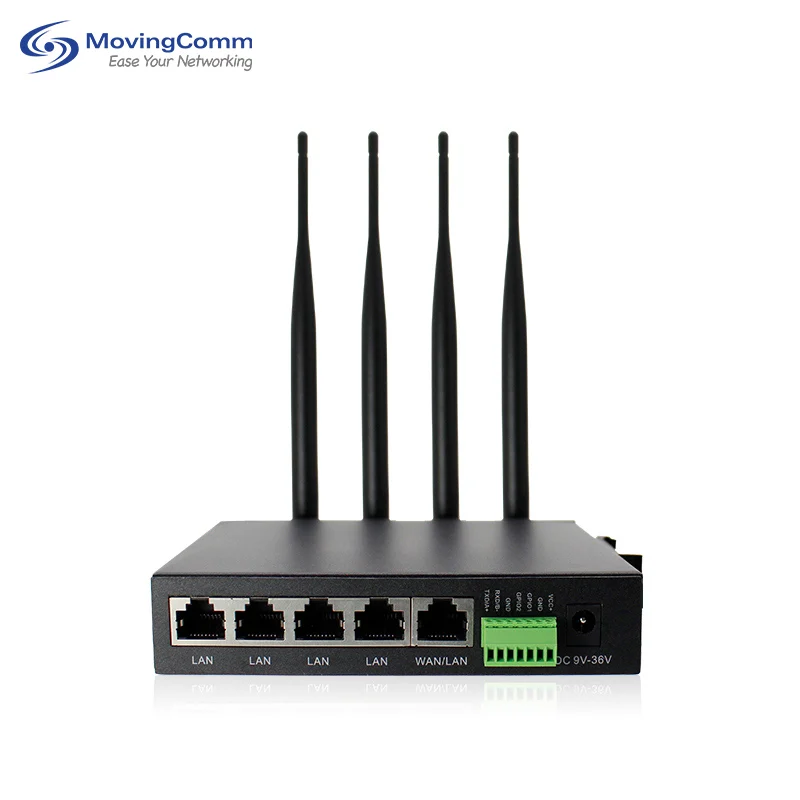 

RTS 300Mbps M2M IOT VPN Industrial Wireless Routers Price Modem Wi-Fi Router Oem Openwrt 4G Lte Wifi Router With Sim Card Slot