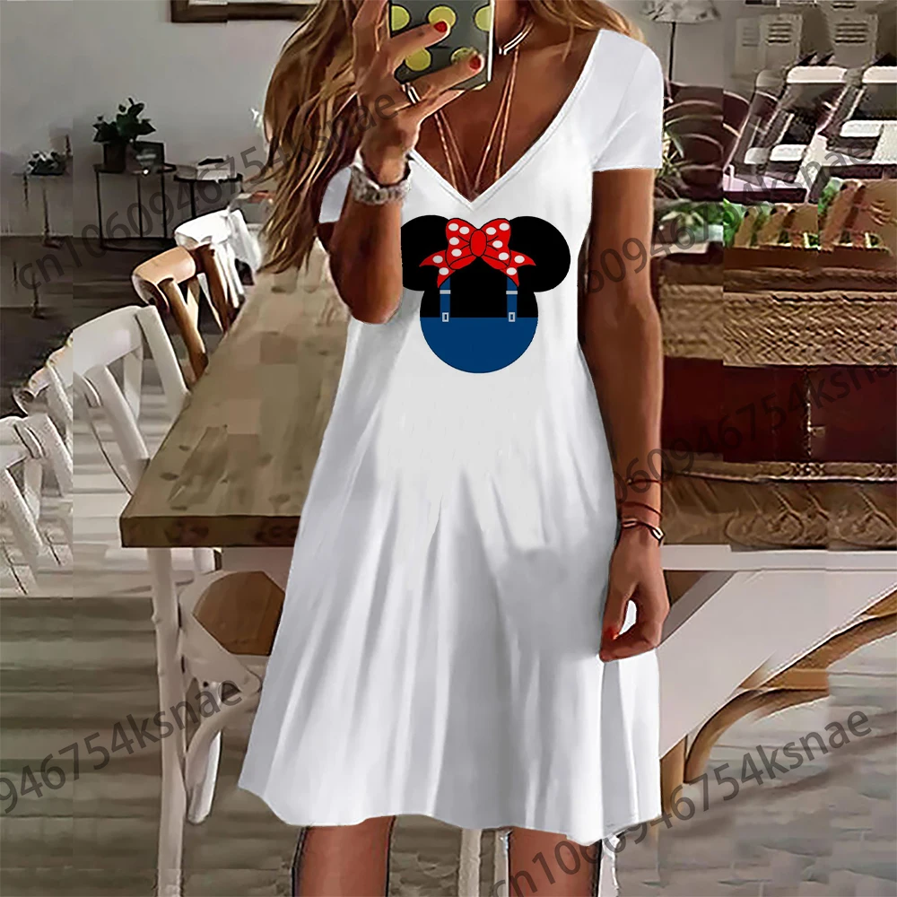 Disney Dress Summer Dresses Woman 2023 V Neck Formal Dresses for Women Party Wedding Evening Night Club Outfit Korean Clothing
Disney Dress Summer Dresses Woman 2023 V Neck Formal Dresses for Women Party Wedding Evening Night Club Outfit Korean Clothing