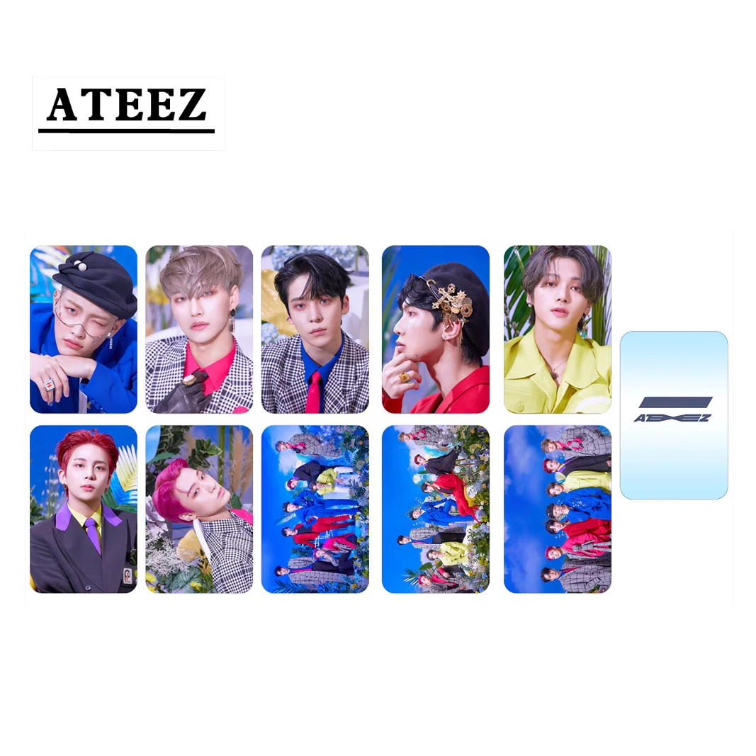 10pcs/set Kpop ATEEZ Photocard New album ZERO FEVER Part2 Series Double Side HD photo Round corner Photo Card High quality
10pcs/set Kpop ATEEZ Photocard New album ZERO FEVER Part2 Series Double Side HD photo Round corner Photo Card High quality