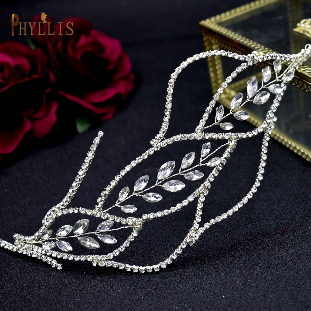 A500 Crystal Bridal Tiara Silver Wedding Hair Accessories Headpieces Head Jewelry Leaves Hair Band Bridesmaid Head Jewelry Gift
A500 Crystal Bridal Tiara Silver Wedding Hair Accessories Headpieces Head Jewelry Leaves Hair Band Bridesmaid Head Jewelry Gift