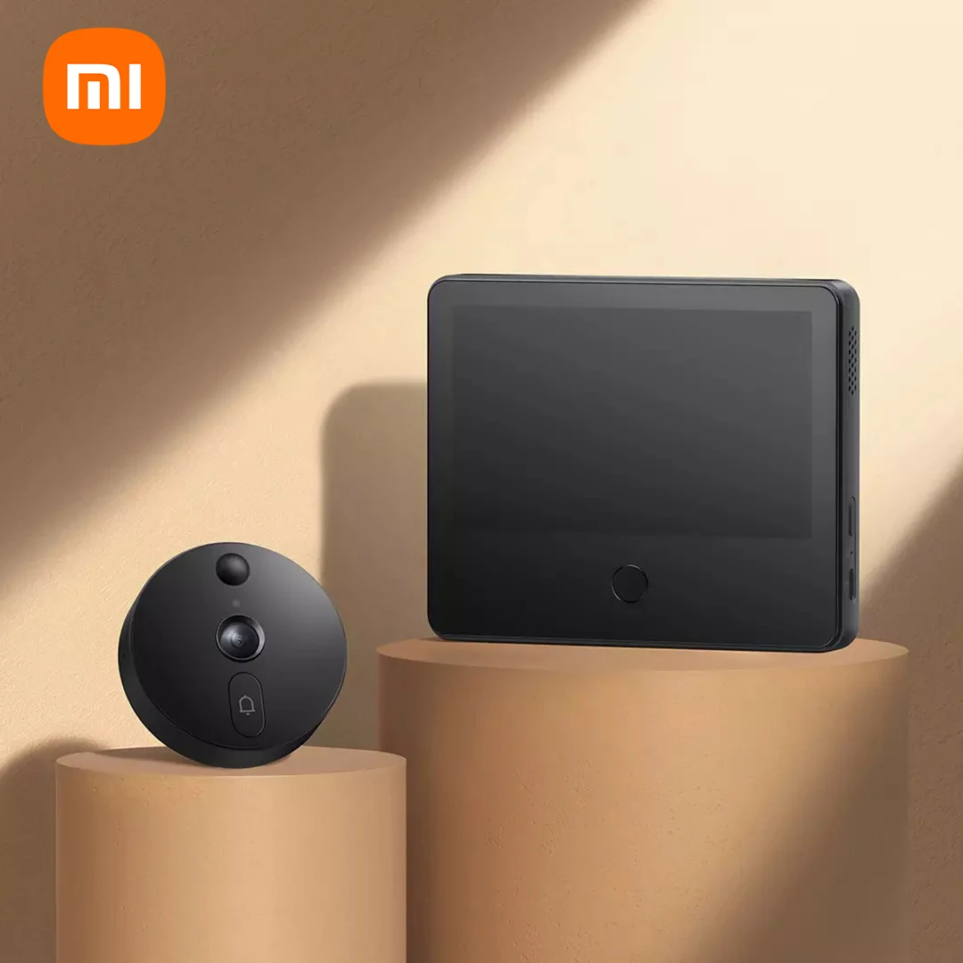 Умный звонок Xiaomi кошачий глаз 1S Home 1080P HD, Визуальный дверной звонок ночного видения, большая широкоугольная камера наблюдения с ии, распозна...
Умный звонок Xiaomi кошачий глаз 1S Home 1080P HD, Визуальный дверной звонок ночного видения, большая широкоугольная камера наблюдения с ии, распозна...