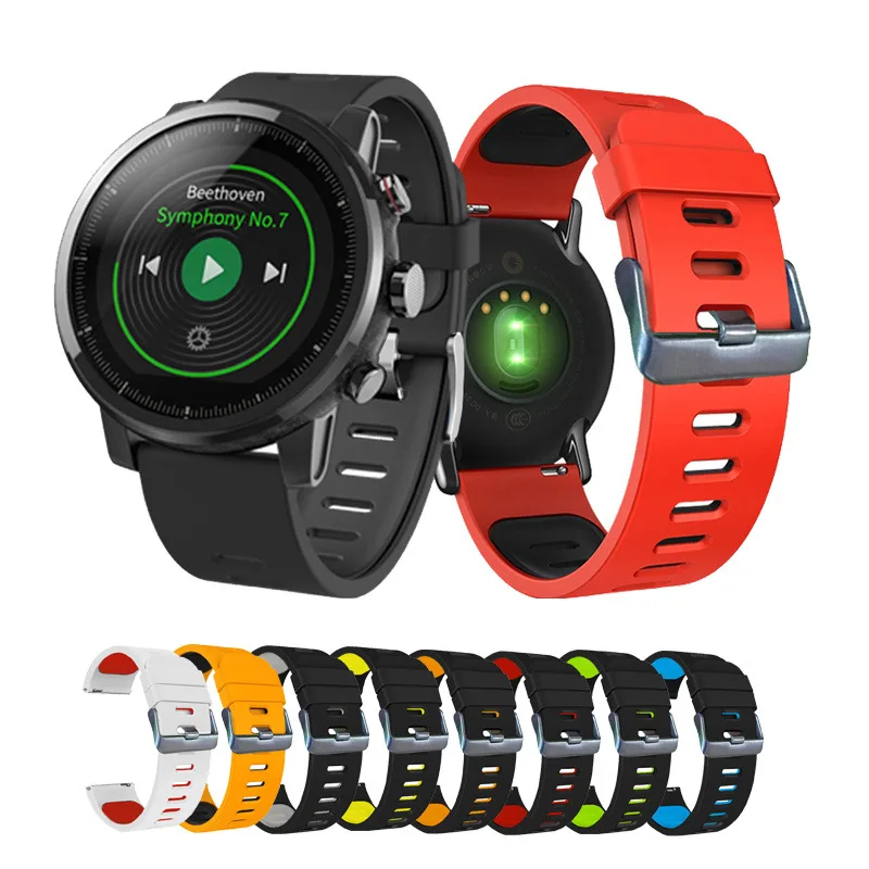 Ремешок для часов Samsung Galaxy Watch 3 45 мм 46 мм Gear S3 frontier correa, браслет для Amazfit Pace Stratos GTR 2 3 Pro, 22 мм
Ремешок для часов Samsung Galaxy Watch 3 45 мм 46 мм Gear S3 frontier correa, браслет для Amazfit Pace Stratos GTR 2 3 Pro, 22 мм
