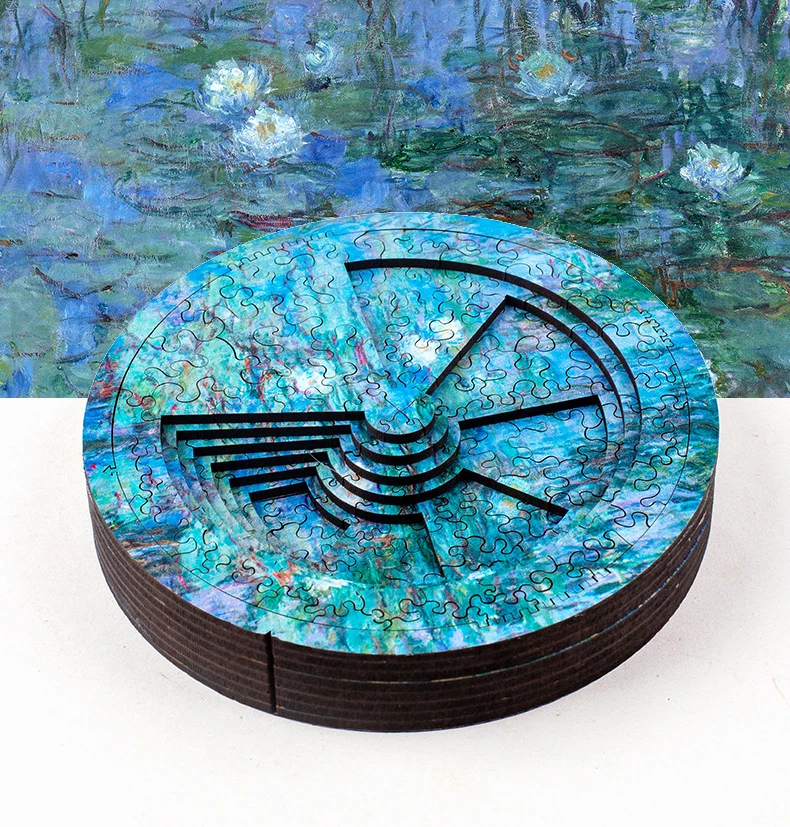 High Difficulty 255PCS Water Lily 3D Wooden Jigsaw Puzzles Brain Teasers IQ Game Toys Gift for Adults
High Difficulty 255PCS Water Lily 3D Wooden Jigsaw Puzzles Brain Teasers IQ Game Toys Gift for Adults
