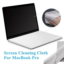 For MacBook Pro 13/15/16 Inch Protective Film Keyboard Blanket Cover Microfiber Dustproof Screen Cleaner Laptop Cleaning Cloth