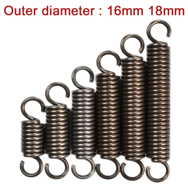 1 pcs expansion spring tension wire diameter 2.0mm outer diameter 12mm/14mm/16/mm/17mm/18mm/20mm/22/mm/25mm length 50mm -280mm s
1 pcs expansion spring tension wire diameter 2.0mm outer diameter 12mm/14mm/16/mm/17mm/18mm/20mm/22/mm/25mm length 50mm -280mm s