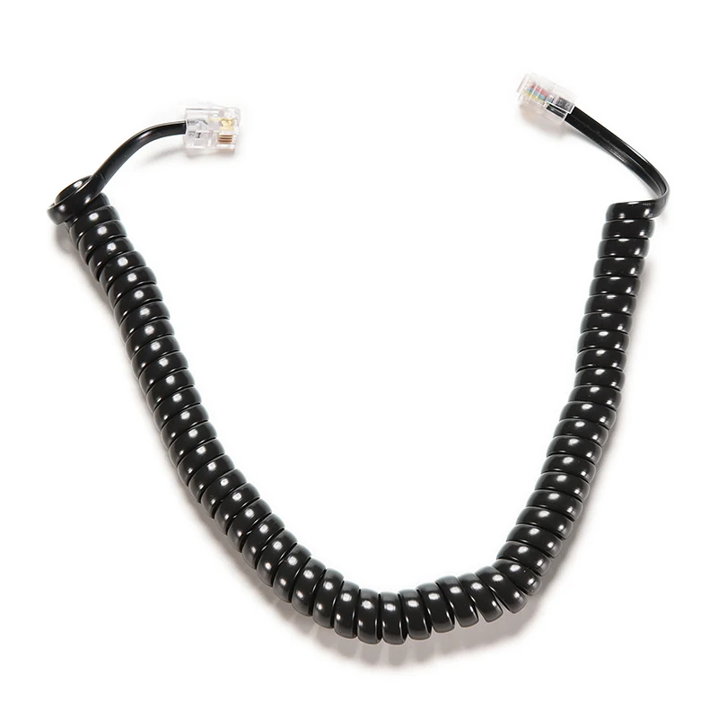 6.5FT RJ12 4P4C Male to Male Telephone Handset Cable Extension Cord Curly Coil Line Cable Wire Up to 2M Telephone Coiled Cord
6.5FT RJ12 4P4C Male to Male Telephone Handset Cable Extension Cord Curly Coil Line Cable Wire Up to 2M Telephone Coiled Cord