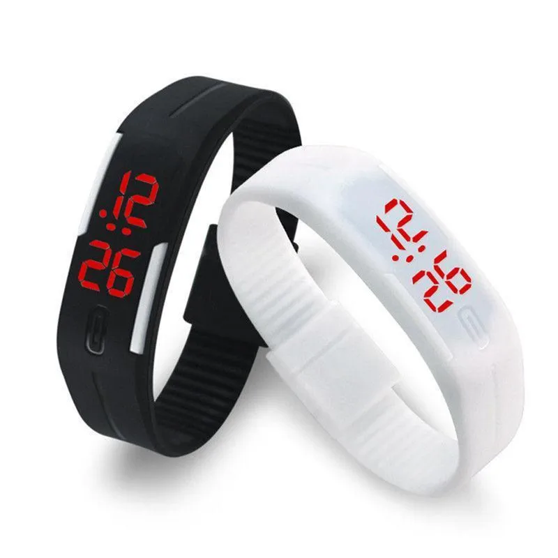 Candy Color Men's Women's Watch Rubber LED kids Watches Date Bracelet Digital Sports Wristwatch for student
Candy Color Men's Women's Watch Rubber LED kids Watches Date Bracelet Digital Sports Wristwatch for student