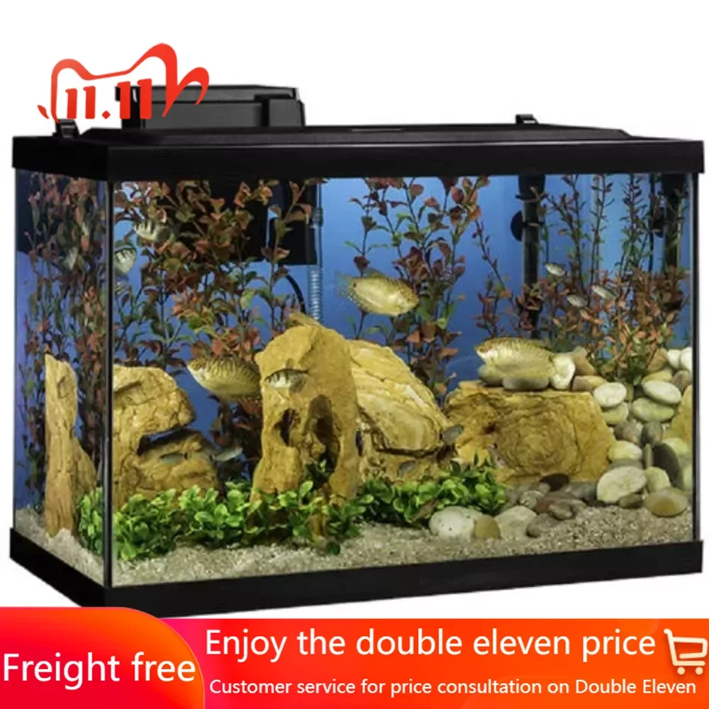 Heater & Plants Aquarium for Fish Tanks and Aquariums Accessories 20-Gallon LED Glass Aquarium Starter Kit With Filter Aqaurium
Heater & Plants Aquarium for Fish Tanks and Aquariums Accessories 20-Gallon LED Glass Aquarium Starter Kit With Filter Aqaurium