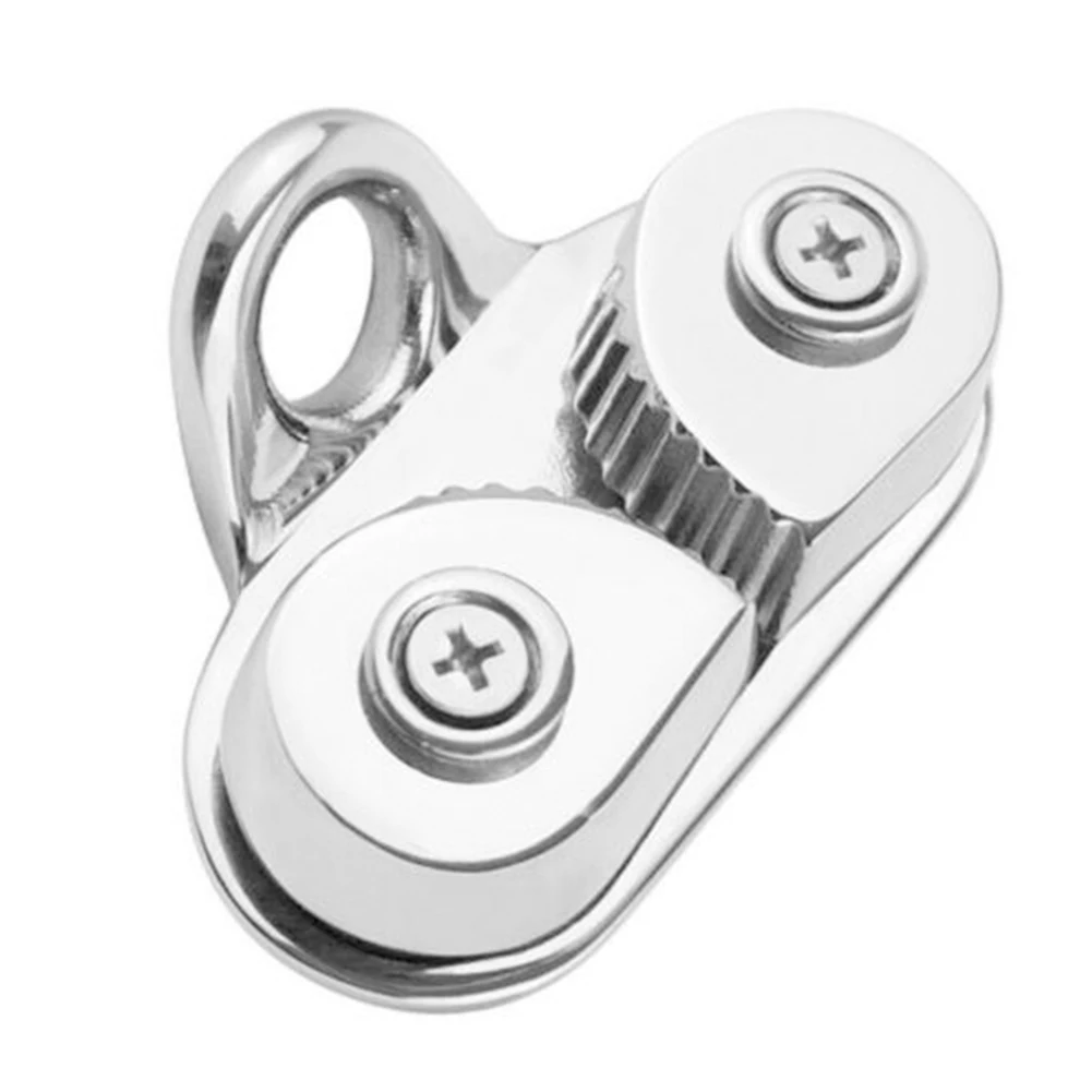 1* 316 Stainless Steel Pulley Rope Clamp Cam Cleat Boat Fairlead For Marine Sailing Sailboat Kayak Canoe Accessories
1* 316 Stainless Steel Pulley Rope Clamp Cam Cleat Boat Fairlead For Marine Sailing Sailboat Kayak Canoe Accessories