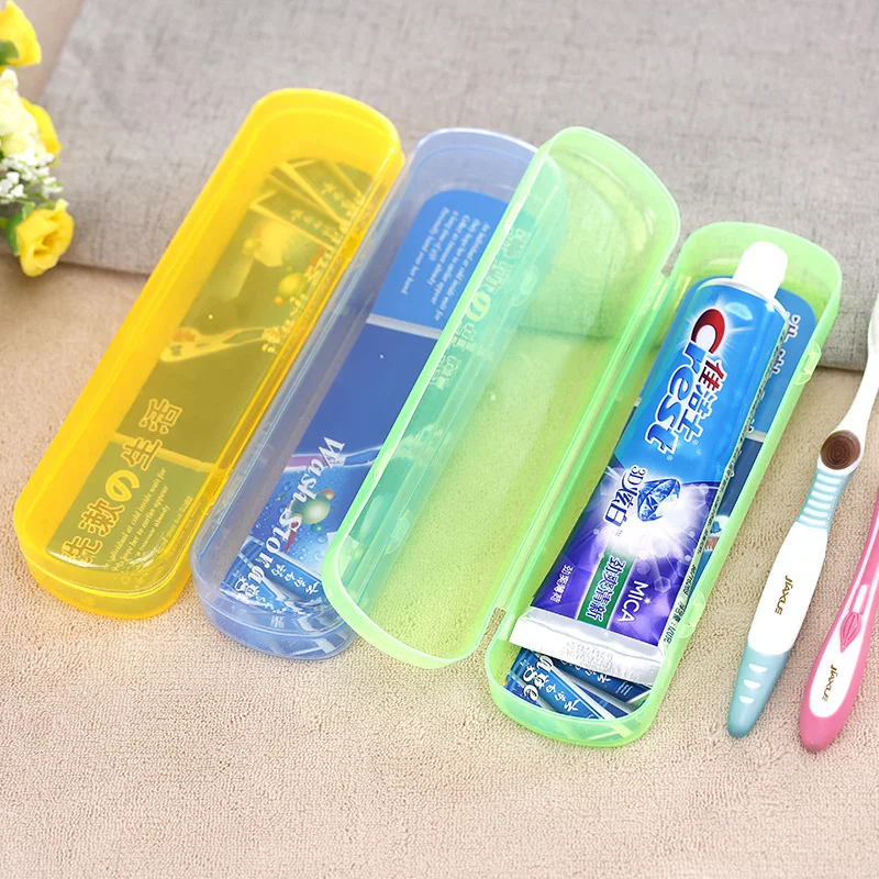 Storage Box Travel Toothbrush Storage Case Toothpaste Bucket Transparent Multifunctional Toothpaste Toothbrush Organizer Box
Storage Box Travel Toothbrush Storage Case Toothpaste Bucket Transparent Multifunctional Toothpaste Toothbrush Organizer Box