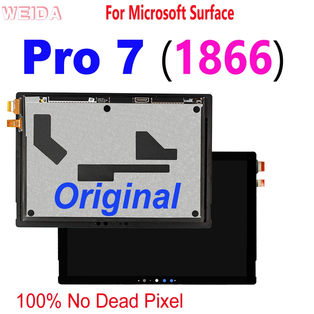 Original LCD For Microsoft Surface Pro 7 1866 LCD Display Touch Screen Digitizer Assembly For Microsoft Surface Pro7 Pro 7 LCD
Original LCD For Microsoft Surface Pro 7 1866 LCD Display Touch Screen Digitizer Assembly For Microsoft Surface Pro7 Pro 7 LCD