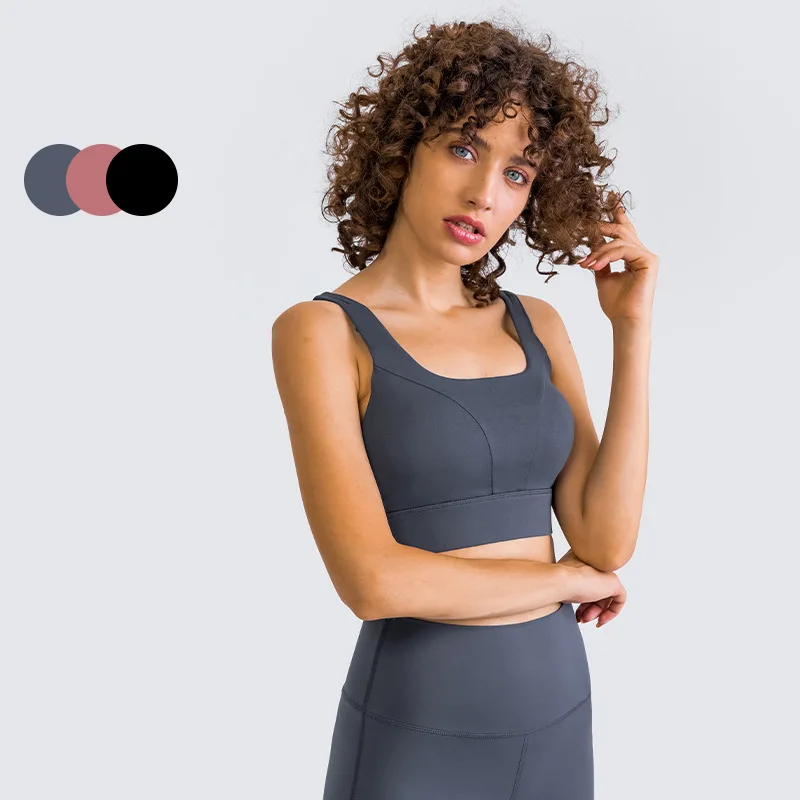 Новое двухстороннее Спортивное нижнее белье Lulu с начесом и красивой спиной, ударопрочный спортивный бюстгальтер для йоги, жилет для фитнес...
Новое двухстороннее Спортивное нижнее белье Lulu с начесом и красивой спиной, ударопрочный спортивный бюстгальтер для йоги, жилет для фитнес...