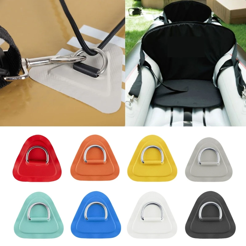 5Pieces Pad/Patch D Rings for PVC Inflatable Boat Canoe Raft Stainless D-Ring Patch Dinghys Kayak Surfboard Paddle Board
5Pieces Pad/Patch D Rings for PVC Inflatable Boat Canoe Raft Stainless D-Ring Patch Dinghys Kayak Surfboard Paddle Board