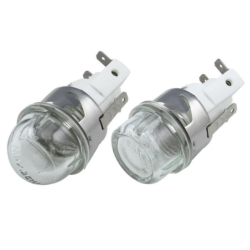 D0AB Oven Microwave Lamp Holder Base 25W Stainless Steel Ring Ceramic Base Voltage 110V / 250V Heat Temp Resistant 500℃
D0AB Oven Microwave Lamp Holder Base 25W Stainless Steel Ring Ceramic Base Voltage 110V / 250V Heat Temp Resistant 500℃