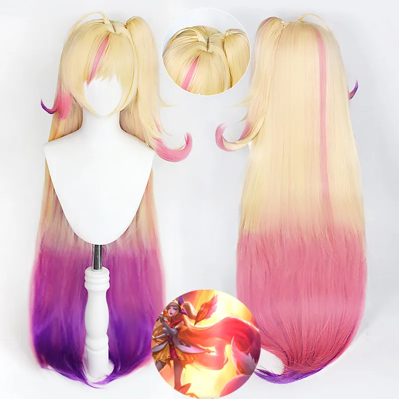 Seraphine Cosplay Wig LoL Cosplay Wigs Yellow Gradient Pink Mixed Heat Resistant Synthetic Hair Game + Wig Cap
Seraphine Cosplay Wig LoL Cosplay Wigs Yellow Gradient Pink Mixed Heat Resistant Synthetic Hair Game + Wig Cap