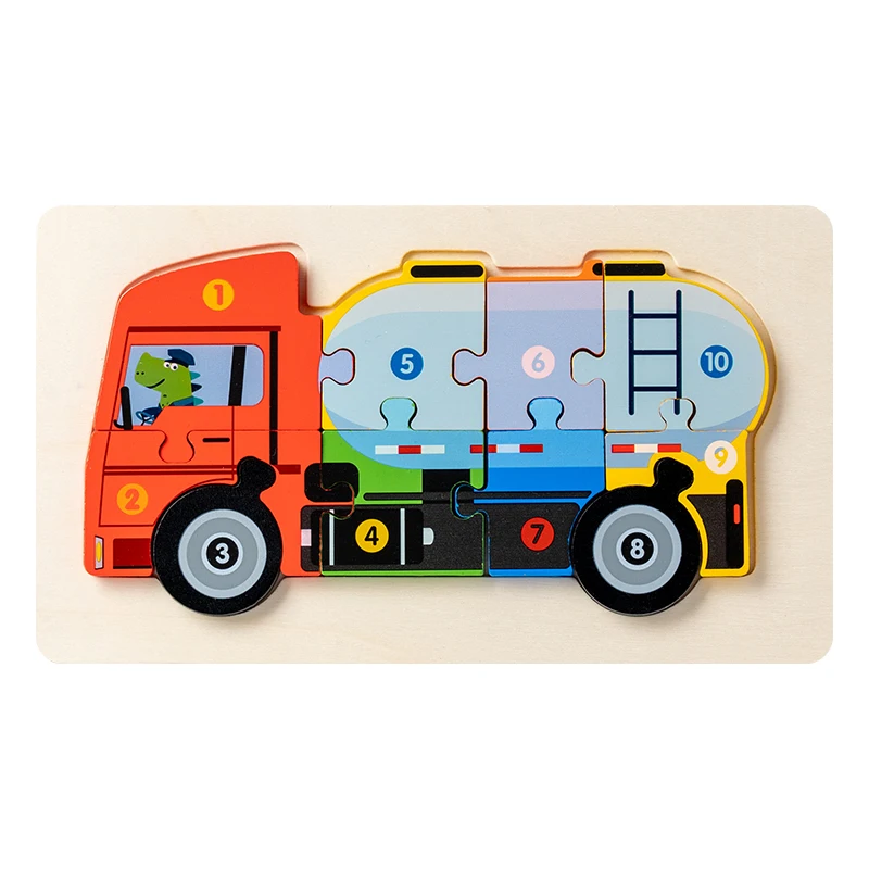 Children Learning Educational Engineering Vehicle Snap-Fit Design Jigsaw Puzzle 12 Style Wood Blocks Baby Car Models Puzzle Toys
Children Learning Educational Engineering Vehicle Snap-Fit Design Jigsaw Puzzle 12 Style Wood Blocks Baby Car Models Puzzle Toys