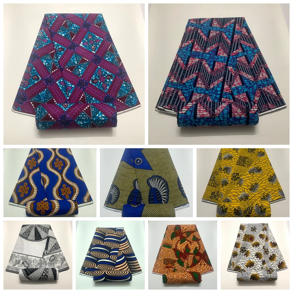 Ankara Wax Fabric 2023 High Quality African Wax Print Fabric 100% Cotton Soft African Guaranteed Veritable Real Wax for Dresses
Ankara Wax Fabric 2023 High Quality African Wax Print Fabric 100% Cotton Soft African Guaranteed Veritable Real Wax for Dresses