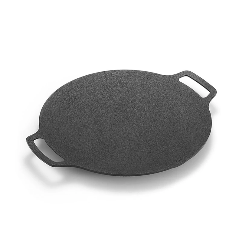 35Cm Frying Pan Flat Pancake Griddle Uncoated Non-Stick Bbq Grill Induction Cooker Open Flame Cooking Pot
35Cm Frying Pan Flat Pancake Griddle Uncoated Non-Stick Bbq Grill Induction Cooker Open Flame Cooking Pot