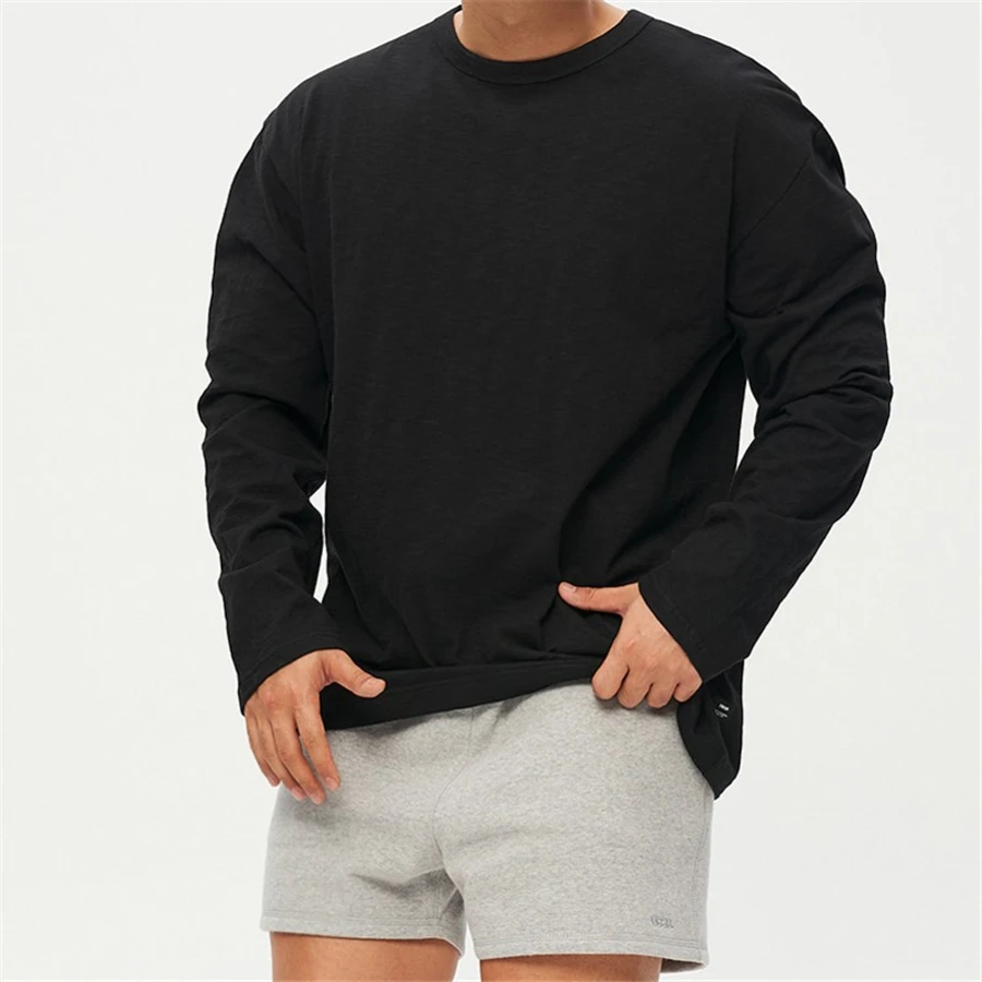 2022 Men T-shirt Long Sleeve Cotton Casual Gym Fitness T shirt Bodybuilding Workout Print Tees Tops Male Brand Clothing
2022 Men T-shirt Long Sleeve Cotton Casual Gym Fitness T shirt Bodybuilding Workout Print Tees Tops Male Brand Clothing