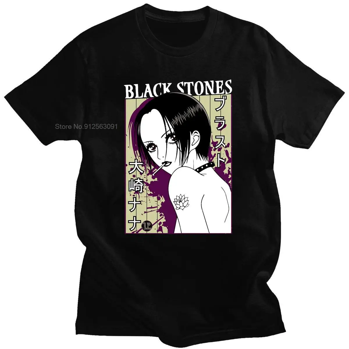 Japan Anime Nana Osaki Mens Fashion Harajuku T-shirt Breathable Print T-shirt Unique Manga Short Sleeve Cotton Tshirt
Japan Anime Nana Osaki Mens Fashion Harajuku T-shirt Breathable Print T-shirt Unique Manga Short Sleeve Cotton Tshirt