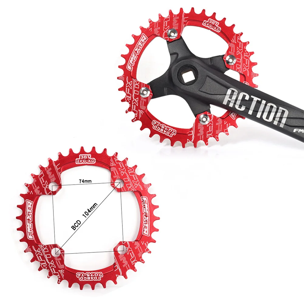 104bcd 32-42T Narrow Wide For SHIMAN0 M7/8/9000 MTB Bike Crankset Chainring Full CNC Machining Crankset Tooth Plate Parts
104bcd 32-42T Narrow Wide For SHIMAN0 M7/8/9000 MTB Bike Crankset Chainring Full CNC Machining Crankset Tooth Plate Parts