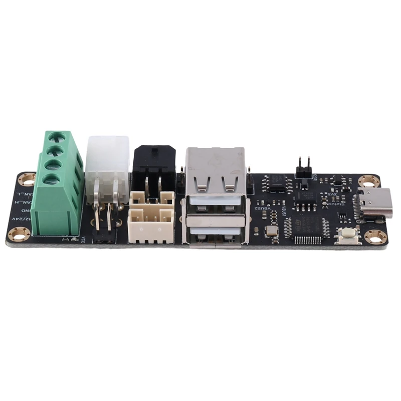 2X BIGTREETECH U2C V2.1 Adapter Board Supports CAN Bus Connection USB To CAN Bus Module, With 3 CAN Output Interface
2X BIGTREETECH U2C V2.1 Adapter Board Supports CAN Bus Connection USB To CAN Bus Module, With 3 CAN Output Interface