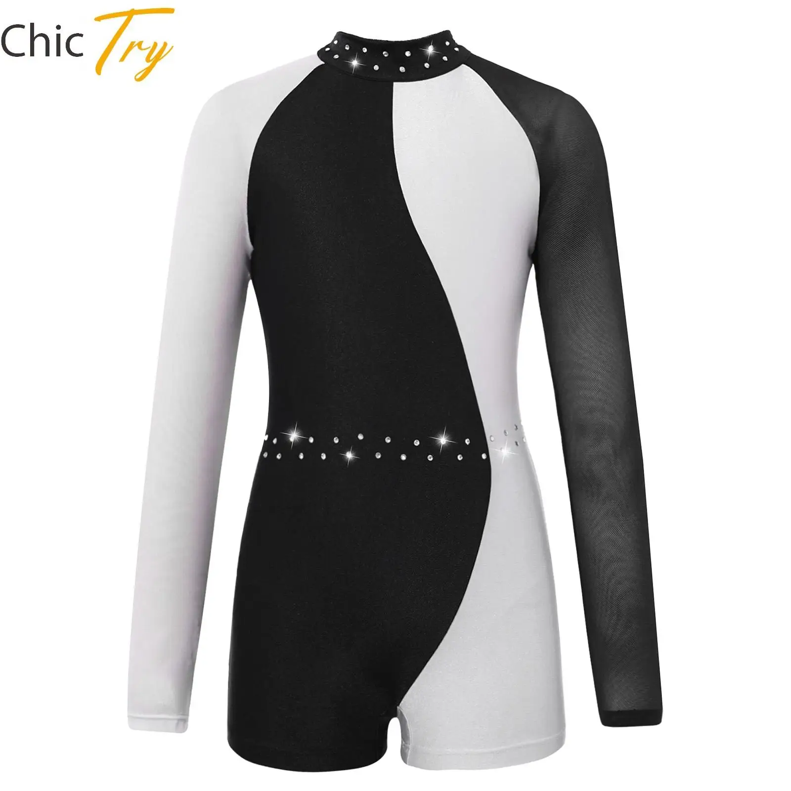 Gymanstics Leotard for Girls Kids Dancewear Unitard Ballet Dance Zipper Bodysuit Yoga Workout Performance Long Sleeve Catsuit
Gymanstics Leotard for Girls Kids Dancewear Unitard Ballet Dance Zipper Bodysuit Yoga Workout Performance Long Sleeve Catsuit