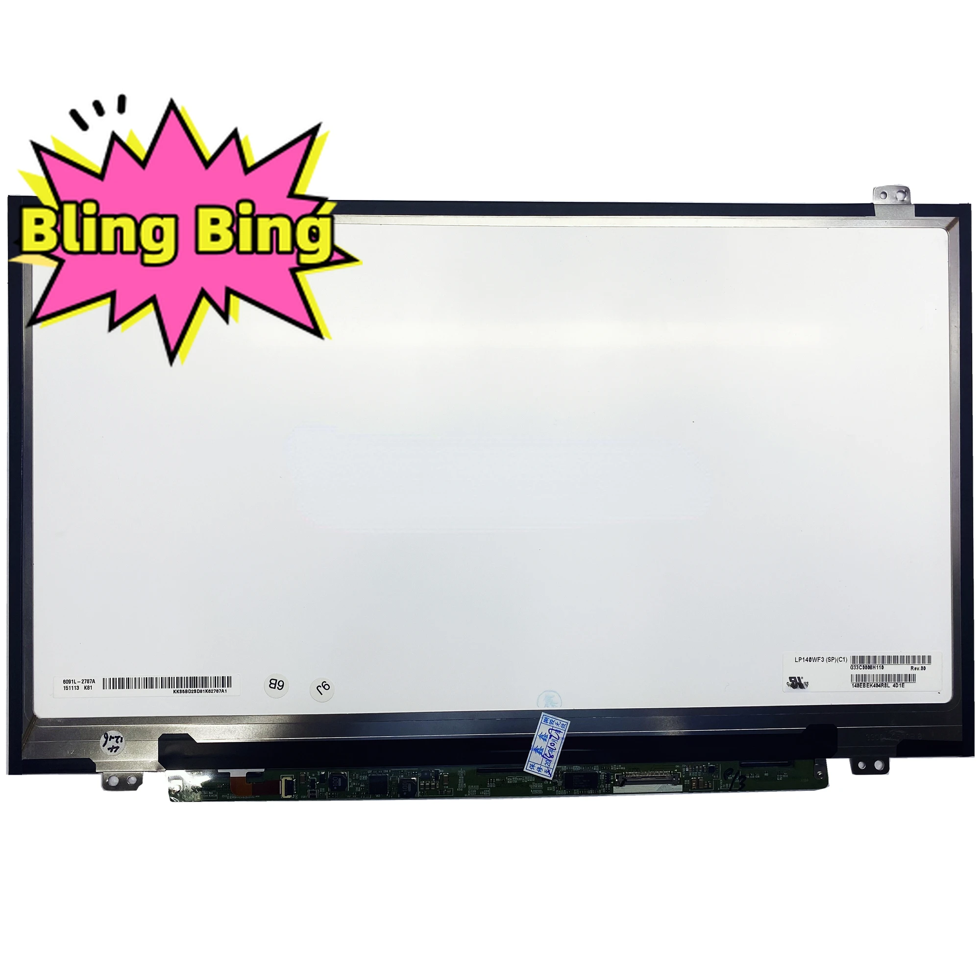 LP140WF3-SPC1 LP140WF6-SPB1 14,0 ''1920*1080 EDP 30-контактный IPS 72% NTSC ЖК-экран для ноутбука
LP140WF3-SPC1 LP140WF6-SPB1 14,0 ''1920*1080 EDP 30-контактный IPS 72% NTSC ЖК-экран для ноутбука