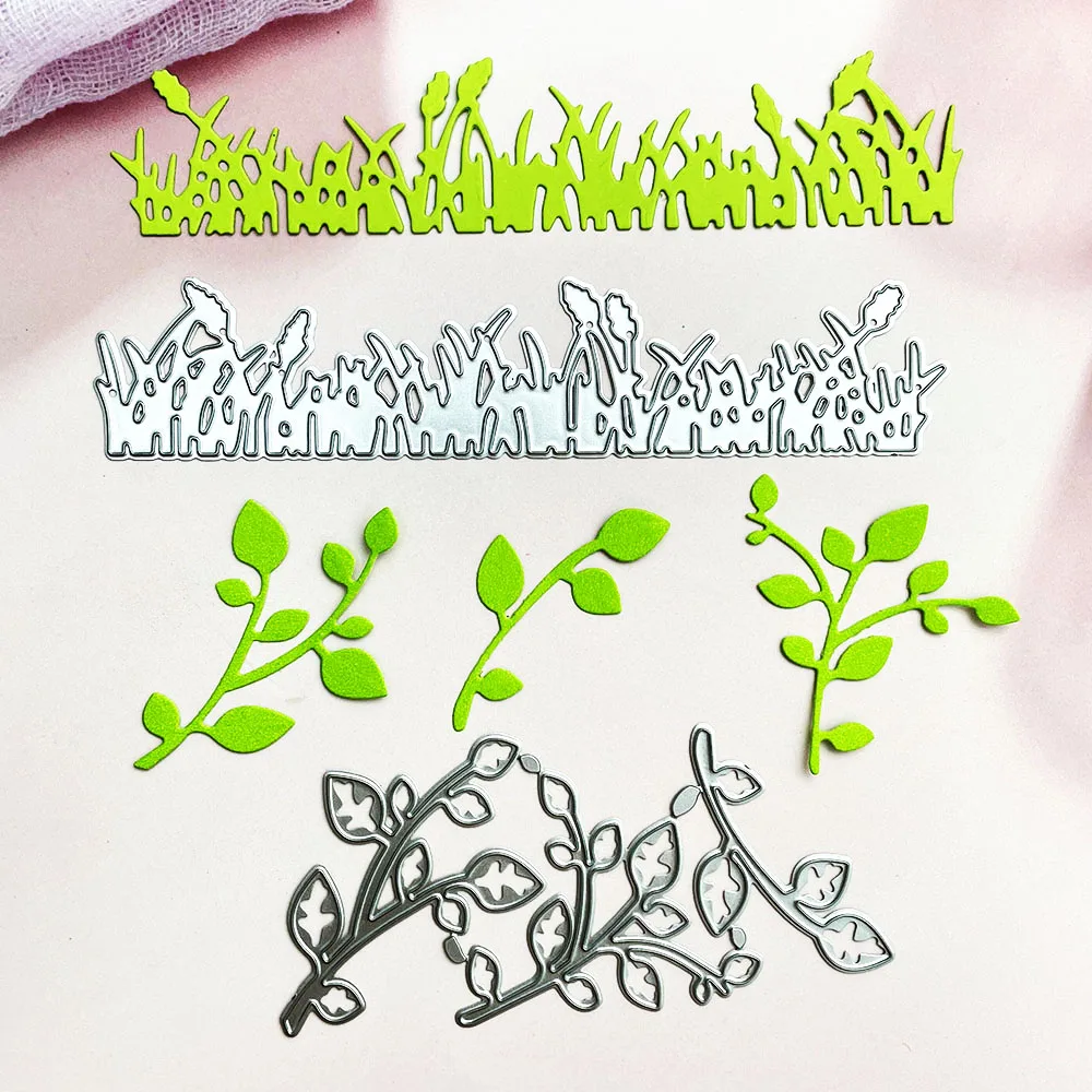 Листовой металлический высекальный штамп растения для DIY скрапбукинга карты тиснения вырезанные штампы