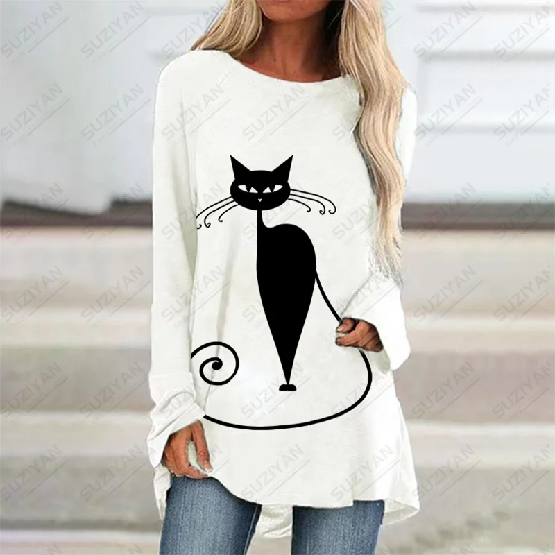 2023 Autumn New Dress Fashion and Fun 3D Cat Pattern Printing Dress Classic Long -sleeved Dress Soft and Comfortable Dress
2023 Autumn New Dress Fashion and Fun 3D Cat Pattern Printing Dress Classic Long -sleeved Dress Soft and Comfortable Dress