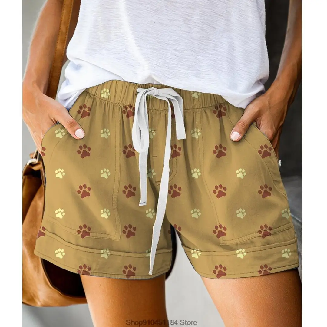 New Women Sport Shorts Comfy Drawstring Splice Casual Elastic Waist Pocketed Loose Shorts Women Fashion Print Summer Short Pants
New Women Sport Shorts Comfy Drawstring Splice Casual Elastic Waist Pocketed Loose Shorts Women Fashion Print Summer Short Pants