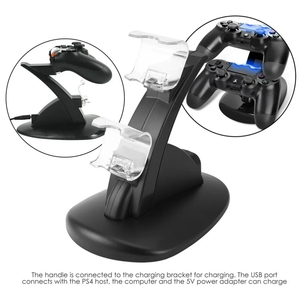 Новая светодиодная док-станция с двойным USB-портом для зарядки для игровых консолей Sony Playstation 4 PS4
Новая светодиодная док-станция с двойным USB-портом для зарядки для игровых консолей Sony Playstation 4 PS4