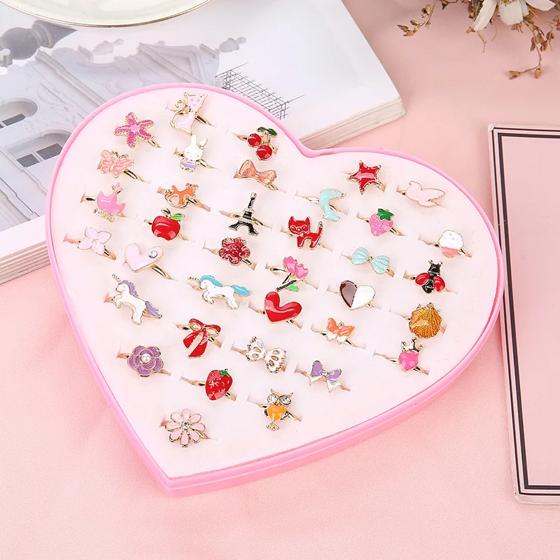 Dropshipping 12/24/36 pcs Cute Rings Children Girls Pretend Play Makeup Toys Cartoon Crystal Jewelry Alloy Animal Enamel Ring
Dropshipping 12/24/36 pcs Cute Rings Children Girls Pretend Play Makeup Toys Cartoon Crystal Jewelry Alloy Animal Enamel Ring