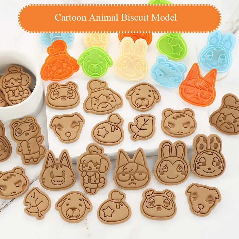 Biscuit Mold Cartoon Animal Rabbit Cat Puppy 3d Stereo Plastic Stamper Household Baking DIY Fondant Biscuit Mold Kitchen Gadget
Biscuit Mold Cartoon Animal Rabbit Cat Puppy 3d Stereo Plastic Stamper Household Baking DIY Fondant Biscuit Mold Kitchen Gadget