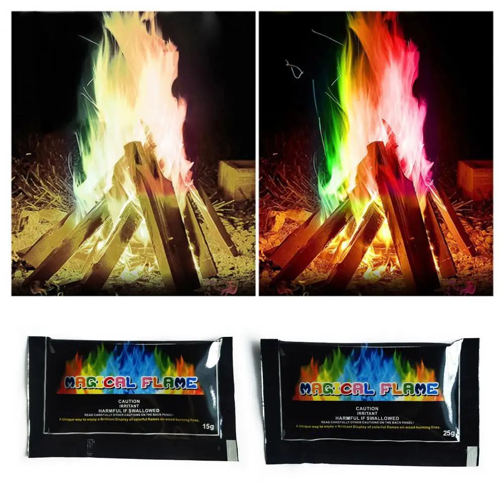 10g/15g/25g/30g Flame Powder Festival Ambience Stunning Portable Fire Pits Campfire Flame Color Changing Packets Party Supplies
10g/15g/25g/30g Flame Powder Festival Ambience Stunning Portable Fire Pits Campfire Flame Color Changing Packets Party Supplies
