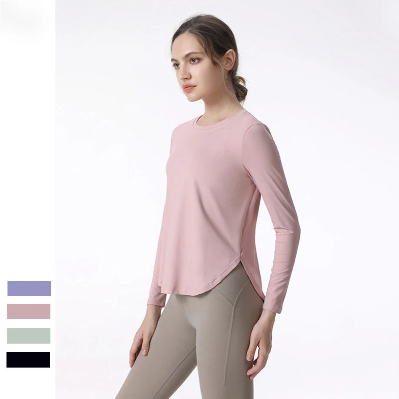 Women Loose Fitting Running Sports Smock Casual Breathable Yoga Long Sleeved Quick Drying Fitness Suit
Women Loose Fitting Running Sports Smock Casual Breathable Yoga Long Sleeved Quick Drying Fitness Suit