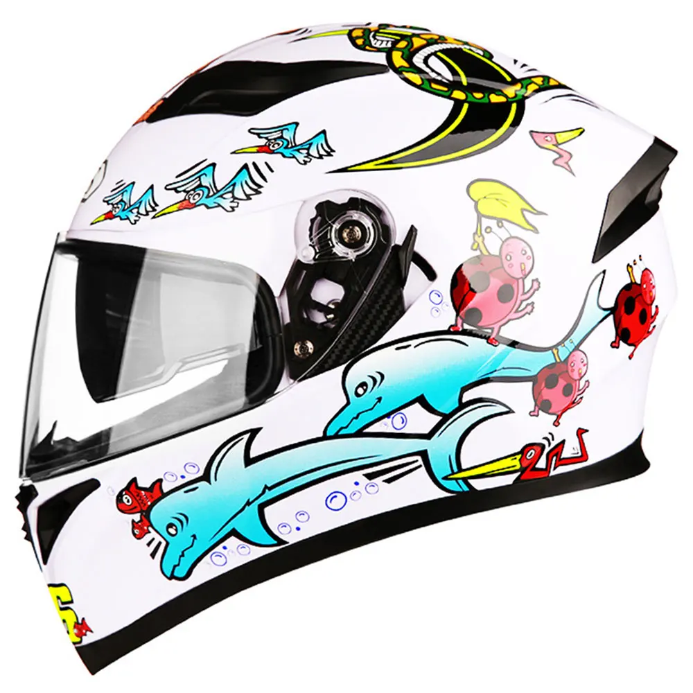 AIS Double Visor Motorcycle Full Face Helmet Racing Motocross Pedal Motorbike Racing Riding Warm Hat Capacete Cascos Para Moto
AIS Double Visor Motorcycle Full Face Helmet Racing Motocross Pedal Motorbike Racing Riding Warm Hat Capacete Cascos Para Moto