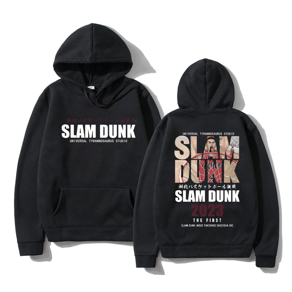 90s Anime The First Slam Dunk Hoodie Manga Sakuragi Hanamichi Akagi Takenori Sweatshirt Men Women Casual Loose Hooded Sportswear
90s Anime The First Slam Dunk Hoodie Manga Sakuragi Hanamichi Akagi Takenori Sweatshirt Men Women Casual Loose Hooded Sportswear