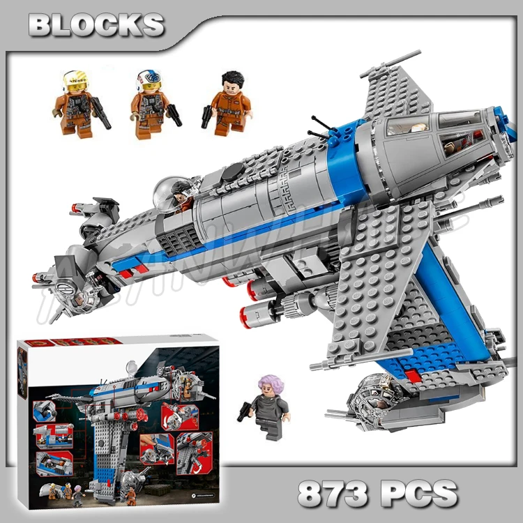 873pcs Star Resistance Bomber VIII Missions Bomb Release Function 10914 Building Blocks Toys Compatible With Model
873pcs Star Resistance Bomber VIII Missions Bomb Release Function 10914 Building Blocks Toys Compatible With Model