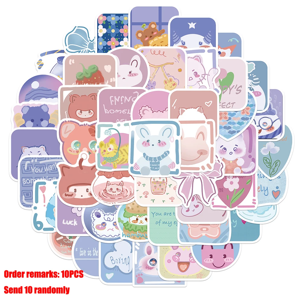 10/30/50Pcs Cartoon INS Cute Stickers Poster Waterproof PVC For Graffiti Luggage Motorcycle Refrigerator Skateboard Classic Toy
10/30/50Pcs Cartoon INS Cute Stickers Poster Waterproof PVC For Graffiti Luggage Motorcycle Refrigerator Skateboard Classic Toy