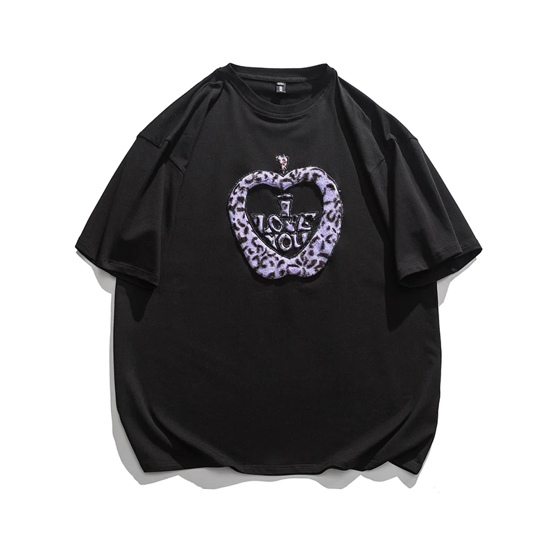 Apple Graphic i love you Printed Men Tshirt Casual Baggy Short Sleeve T-shirt Japanese Style Oversized T Shirt Men's Clothing
Apple Graphic i love you Printed Men Tshirt Casual Baggy Short Sleeve T-shirt Japanese Style Oversized T Shirt Men's Clothing