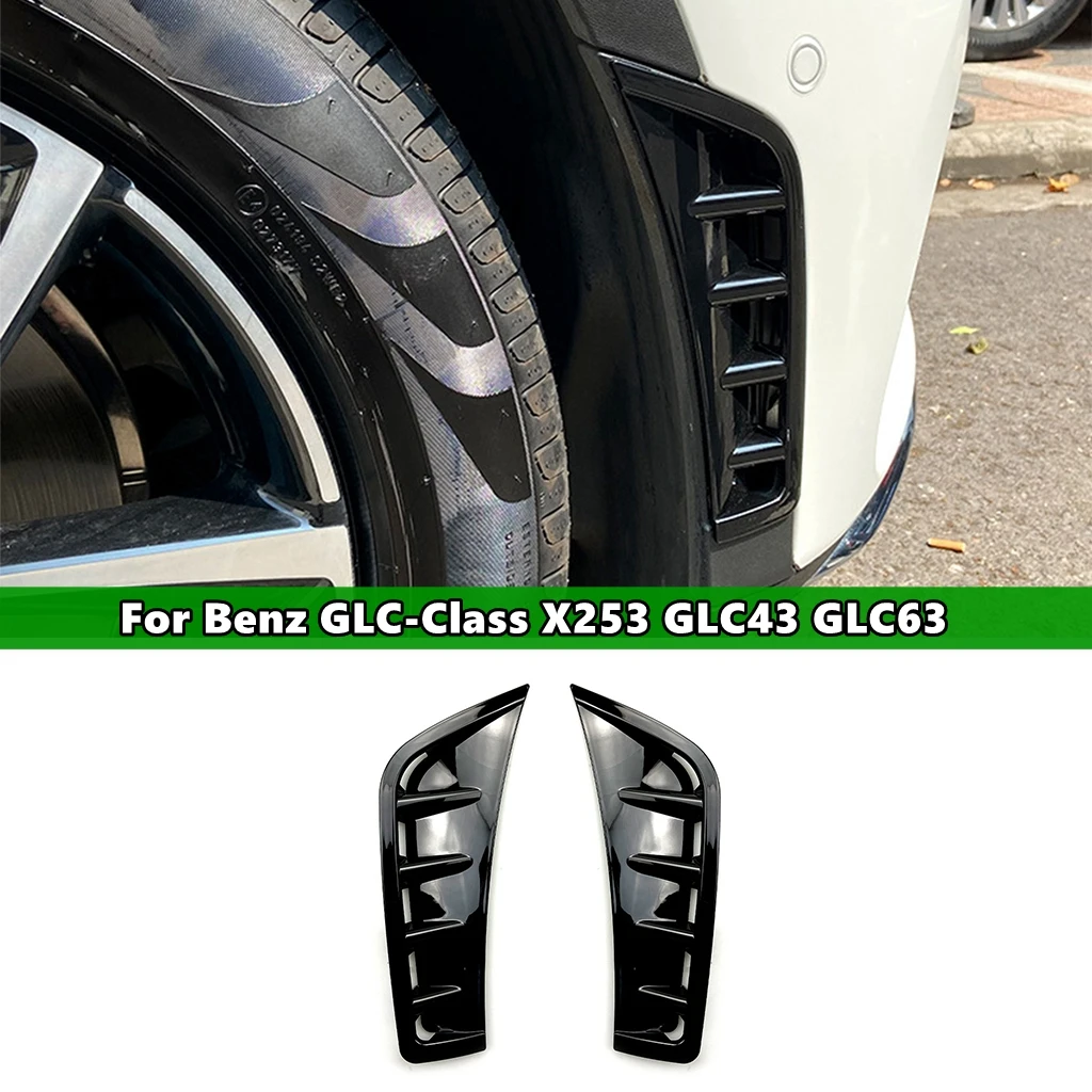 2Pcs Front Bumper Side Air Vent Splitter Spoiler For Mercedes GLC X253 Class GLC43 GLC63 GLC260 GLC300 2020 20201 Car Styling
2Pcs Front Bumper Side Air Vent Splitter Spoiler For Mercedes GLC X253 Class GLC43 GLC63 GLC260 GLC300 2020 20201 Car Styling