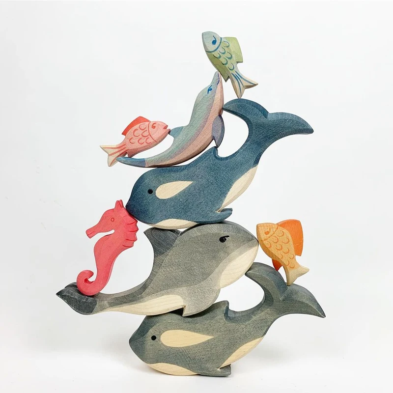 Sea Animal Figures Whale Fish Mermaid Coral Toys Kids Scene Construction Blocks Cognition Early Educational Toys for Children
Sea Animal Figures Whale Fish Mermaid Coral Toys Kids Scene Construction Blocks Cognition Early Educational Toys for Children