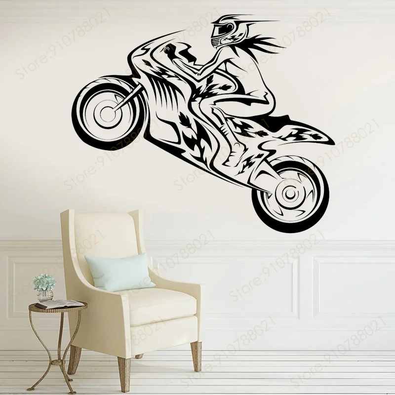Girl Motocross Wall Decal Motorcycle Dirt Bike Gift Sport Sticker Vinyl Art Home Decor for Living Room Bedroom Garage Mural S594
Girl Motocross Wall Decal Motorcycle Dirt Bike Gift Sport Sticker Vinyl Art Home Decor for Living Room Bedroom Garage Mural S594
