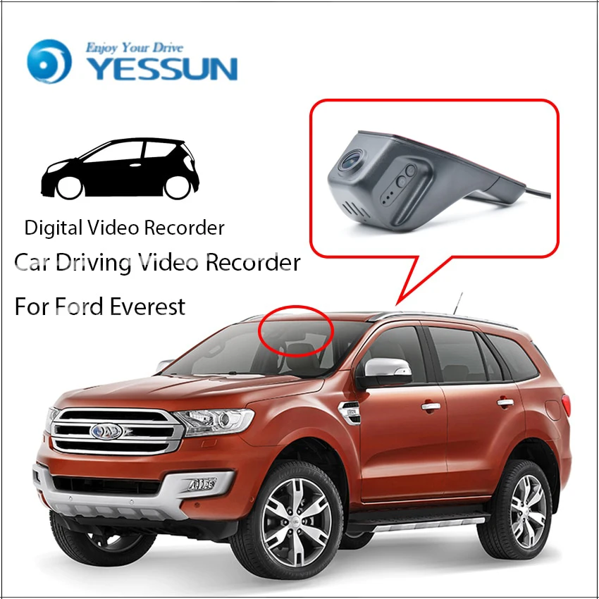 YESSUN Car DVR Digital Video Recorder for Ford Everest Not Reverse Parking Camera Front Camera Dash HD 1080P
YESSUN Car DVR Digital Video Recorder for Ford Everest Not Reverse Parking Camera Front Camera Dash HD 1080P
