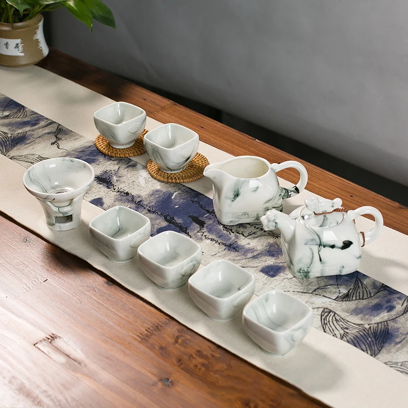Chinese Style Kung Fu Cha Cup Set Elegant Tableware Accessories Small Tea Pot Tea Mugs Ceramic Porcelain Cup Kit Drinkware 1 Set
Chinese Style Kung Fu Cha Cup Set Elegant Tableware Accessories Small Tea Pot Tea Mugs Ceramic Porcelain Cup Kit Drinkware 1 Set