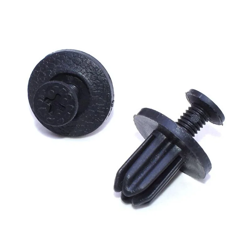 20 шт., пластиковые клипсы 7 мм с квадратным отверстием 
20 шт., пластиковые клипсы 7 мм с квадратным отверстием