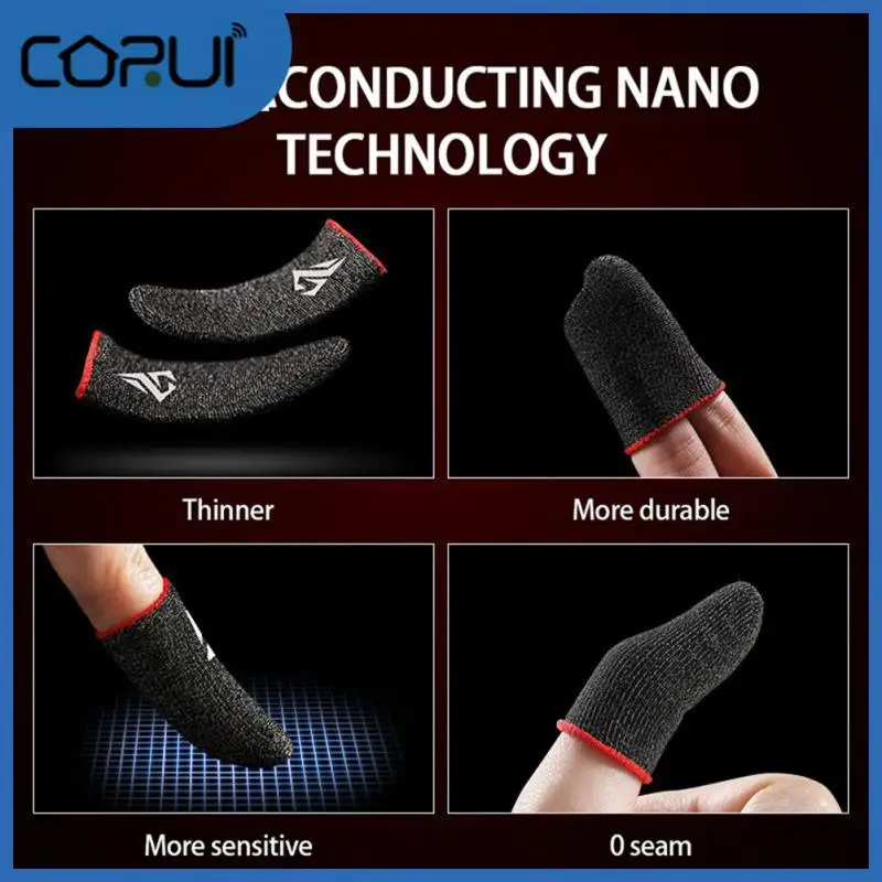 Ultra-thin Breathable Finger Cover Breathable Fingertips Gaming Finger Sleeve Anti-slip Touch Screen Gloves Sweatproof
Ultra-thin Breathable Finger Cover Breathable Fingertips Gaming Finger Sleeve Anti-slip Touch Screen Gloves Sweatproof