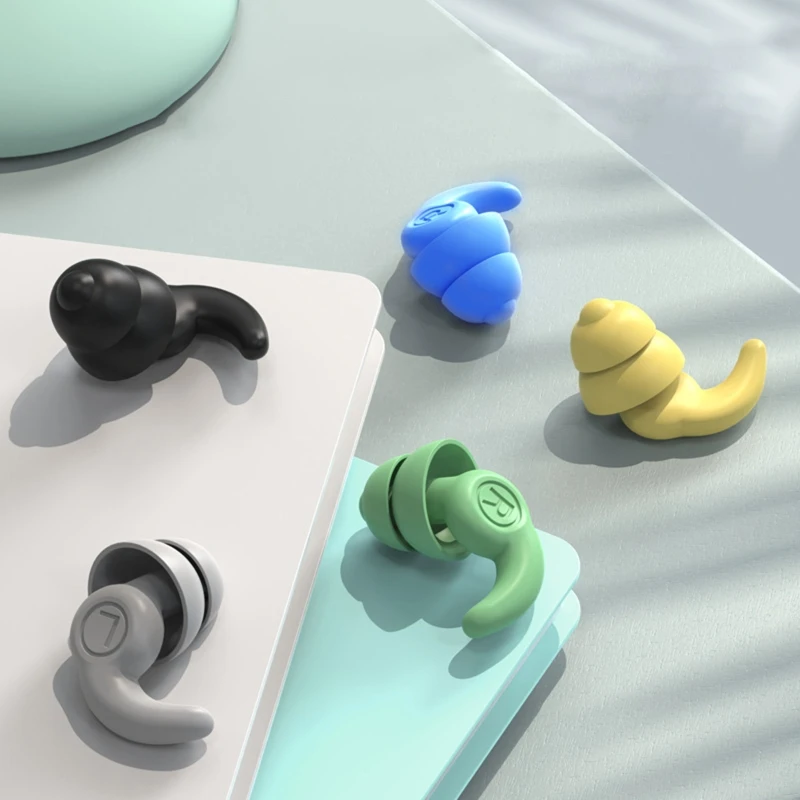 Noise Reduction Silicone Earplugs Anti-noise Hear Protect Ear Plugs Isolate the Noise for Sleep at Ease Working Ear Plug
Noise Reduction Silicone Earplugs Anti-noise Hear Protect Ear Plugs Isolate the Noise for Sleep at Ease Working Ear Plug