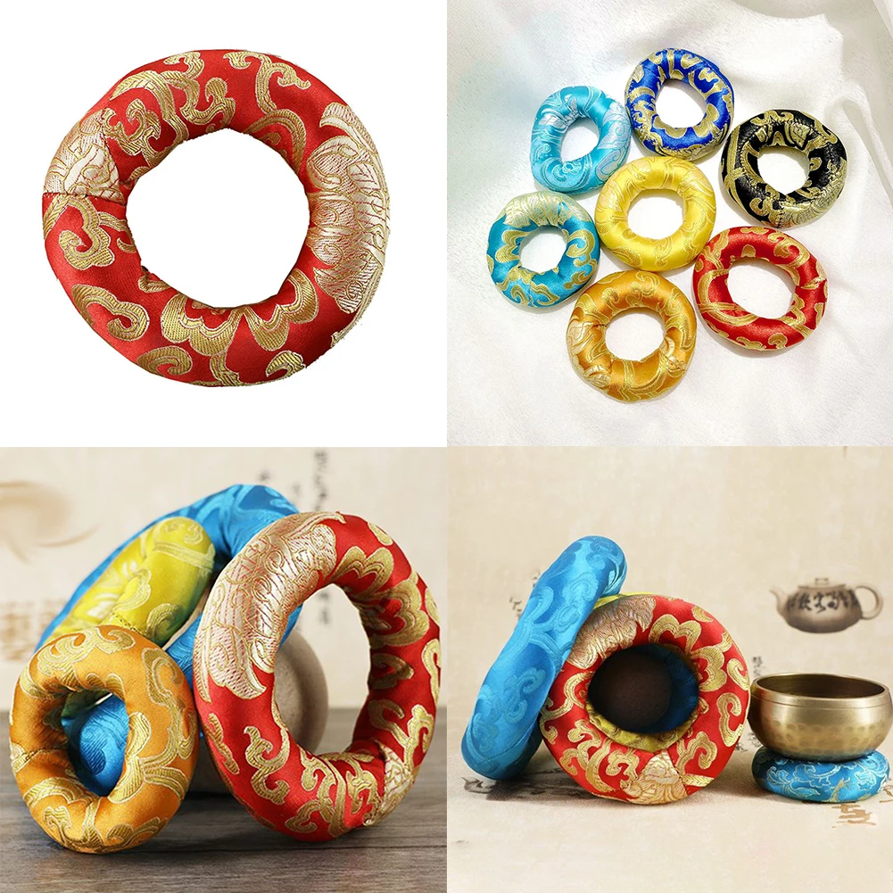 Silk Brocade Cushion Tibetan Bowl Pillow For Yoga Tibetan Singing Mat Meditation Ring Cushion Buddhism Products Sound Bowl Pads
Silk Brocade Cushion Tibetan Bowl Pillow For Yoga Tibetan Singing Mat Meditation Ring Cushion Buddhism Products Sound Bowl Pads